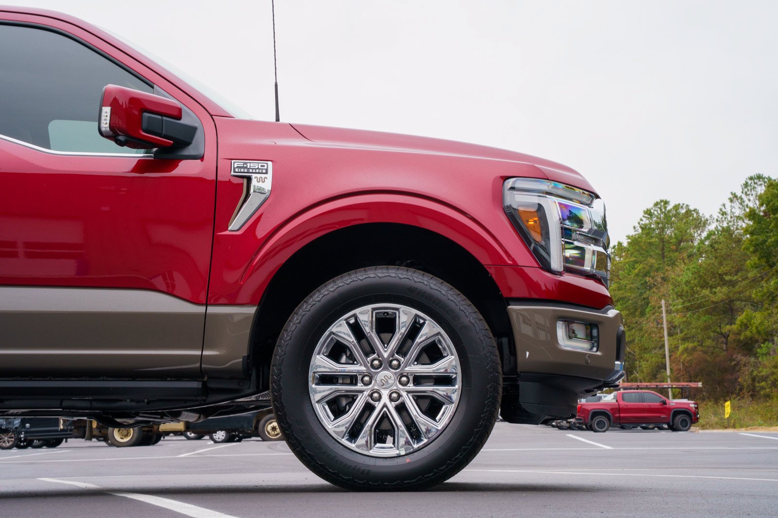 New 2026 Ruby Red Metallic Tinted Clearcoat Ford King Ranch® image 7