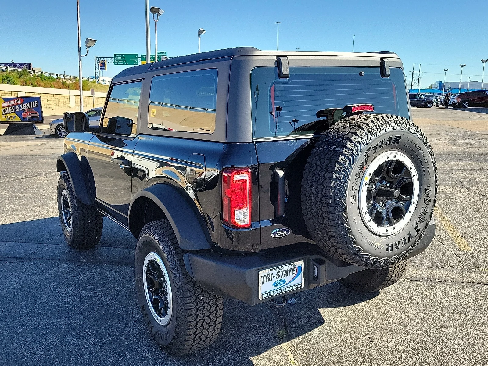 New 2025 Shadow Black Ford Base image 3