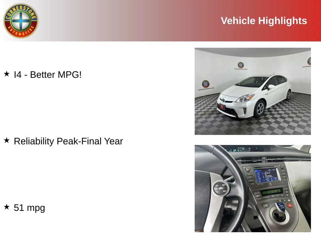Used 2015 Toyota Prius Four with VIN JTDKN3DU1F0421033 for sale in Elk River, Minnesota