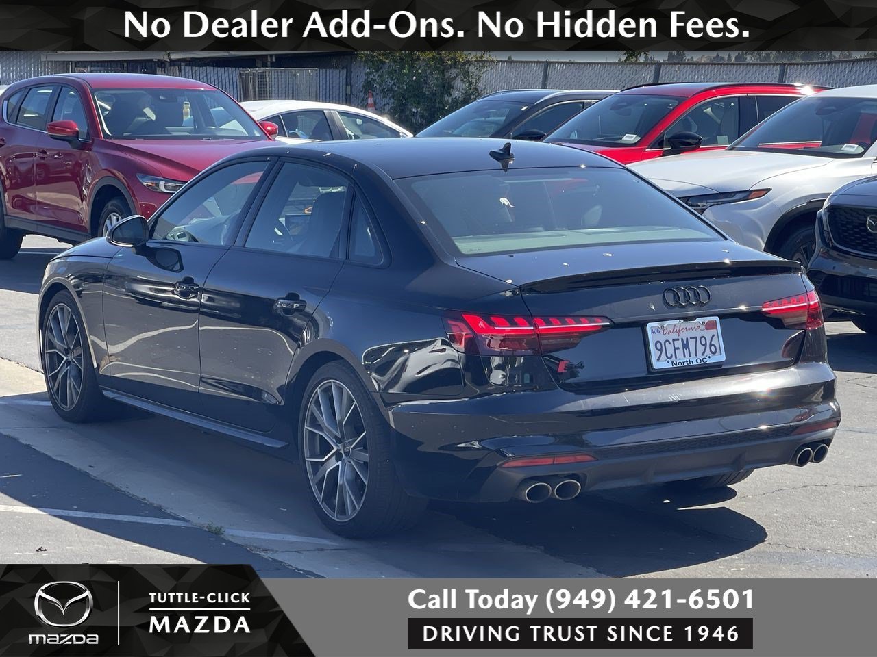 Used 2022 Blue Audi Premium Plus image 3