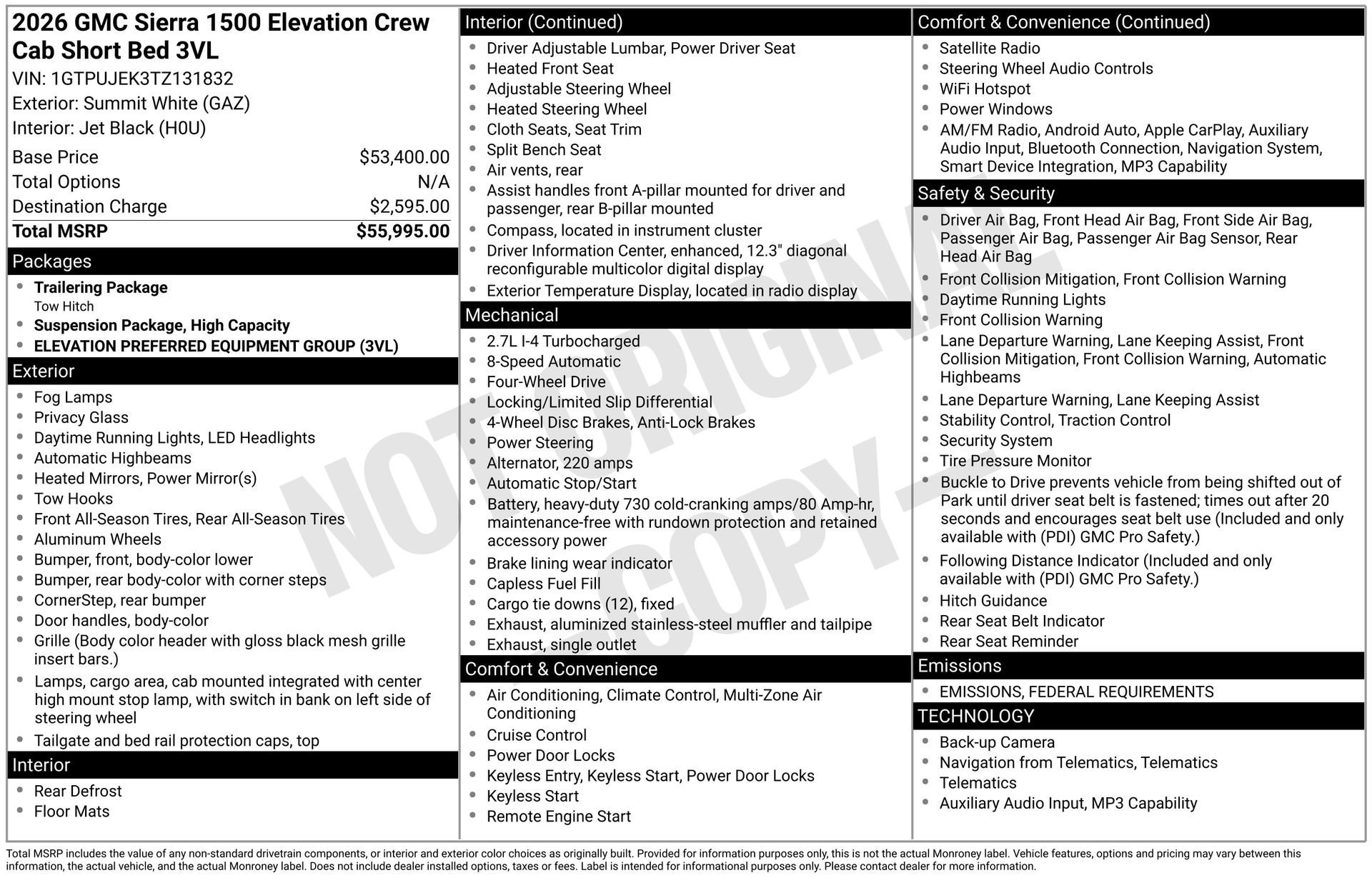 2026 GMC SIERRA - Image 3