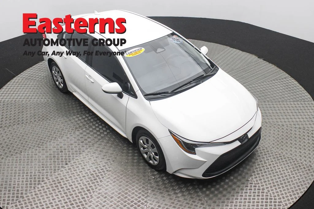 Used 2024 White Toyota LE image 3