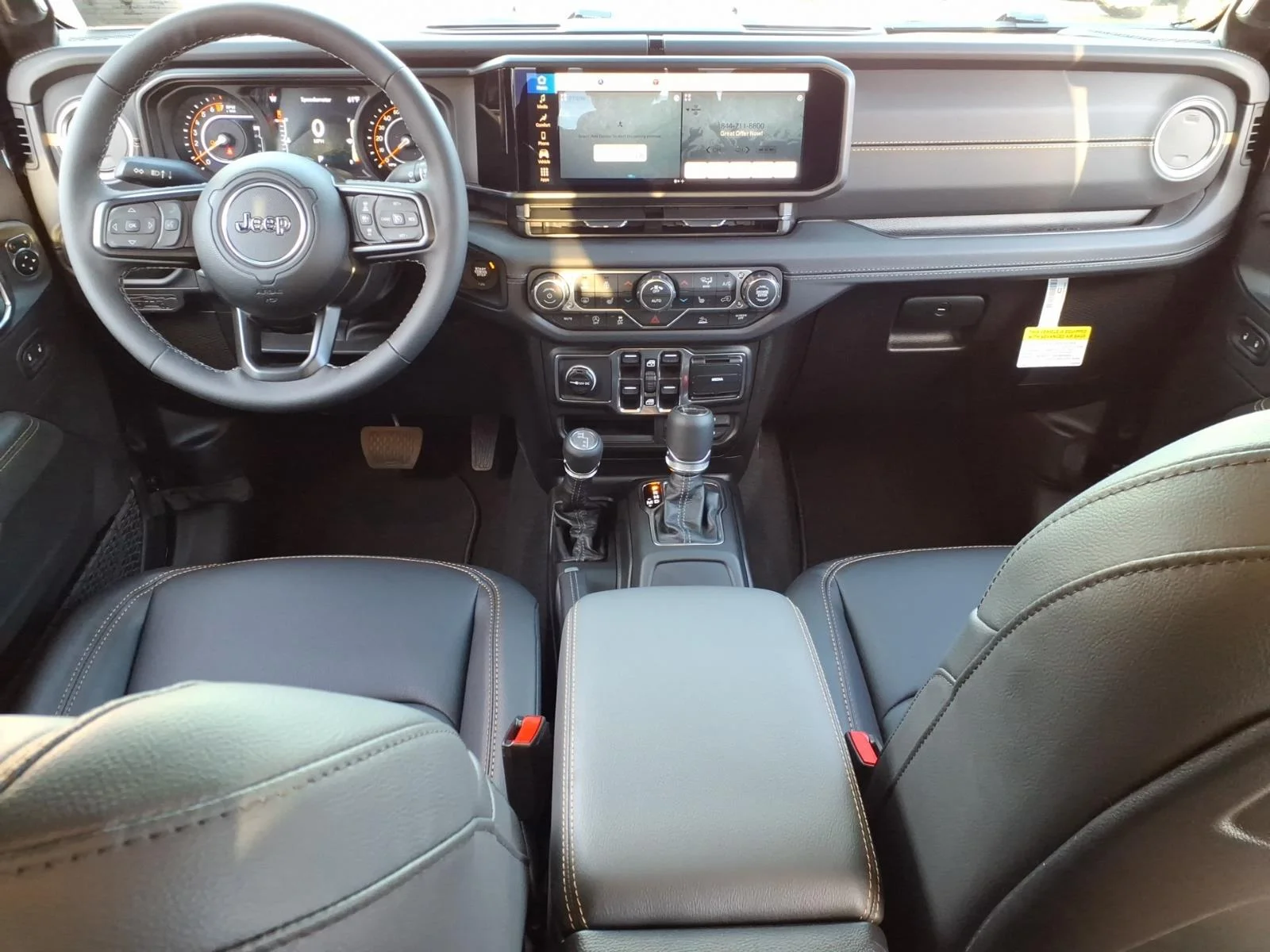 New 2026 Black Clear-Coat Exterior Paint Jeep Sahara image 6