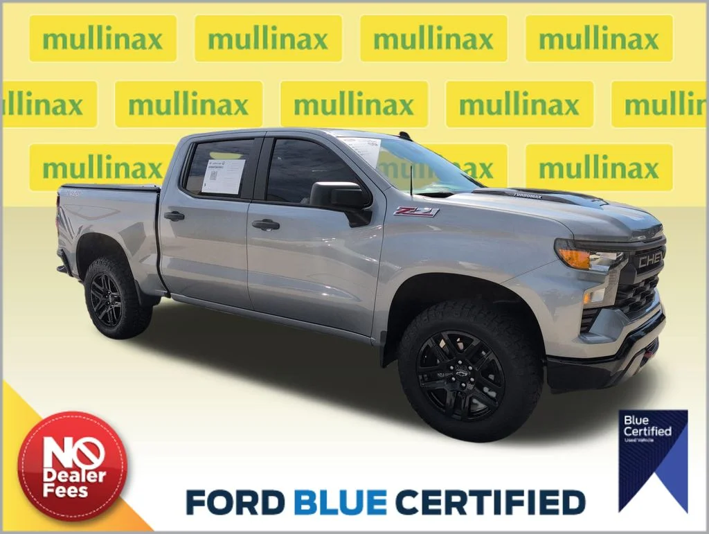 Certified Used 2025 Gray Chevrolet Custom Trail Boss image 1