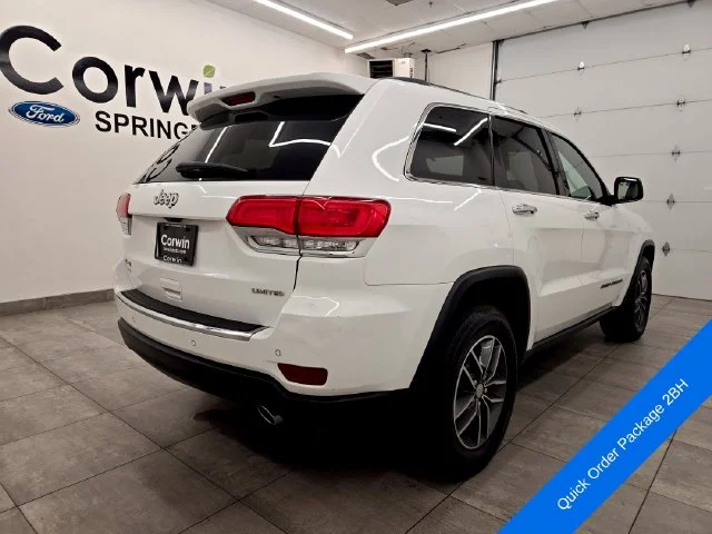 Used 2018 Bright White Clearcoat Jeep Limited image 5