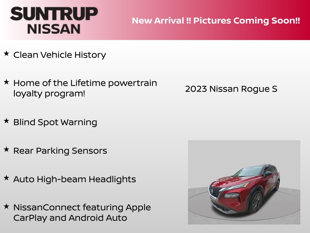 Certified Used 2023 Red Nissan S image 5