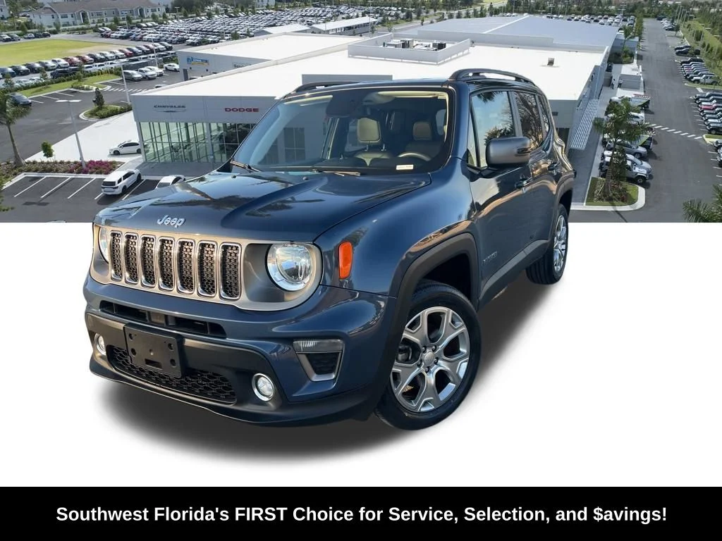 Certified 2020 Jeep Renegade Limited with VIN ZACNJBD18LPL89662 for sale in Cape Coral, FL