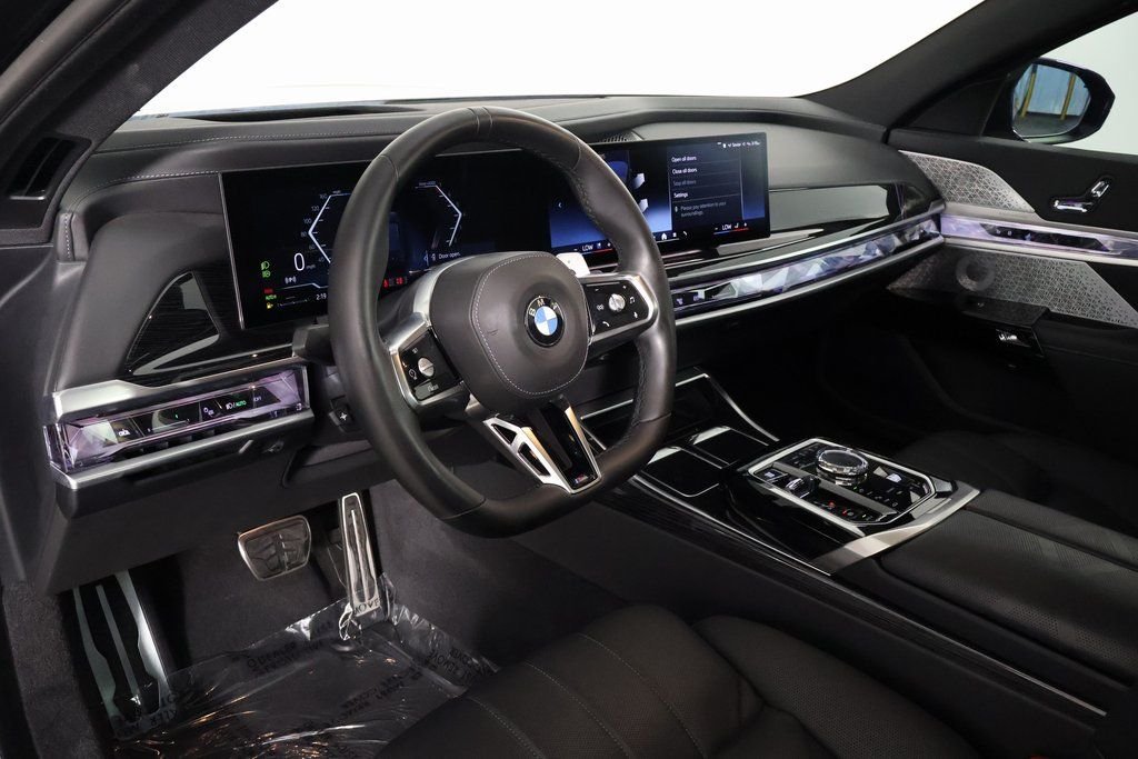 Certified Used 2024 Black Sapphire Metallic BMW 760i xDrive image 7
