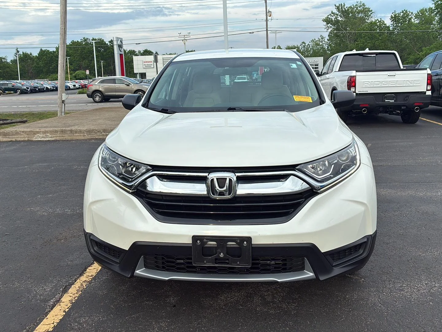 Used 2018 White Diamond Pearl Honda LX image 12