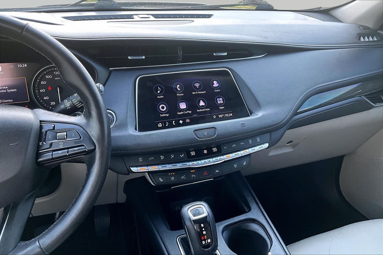 Used 2019 Crystal White Tricoat Cadillac FWD Premium Luxury image 6