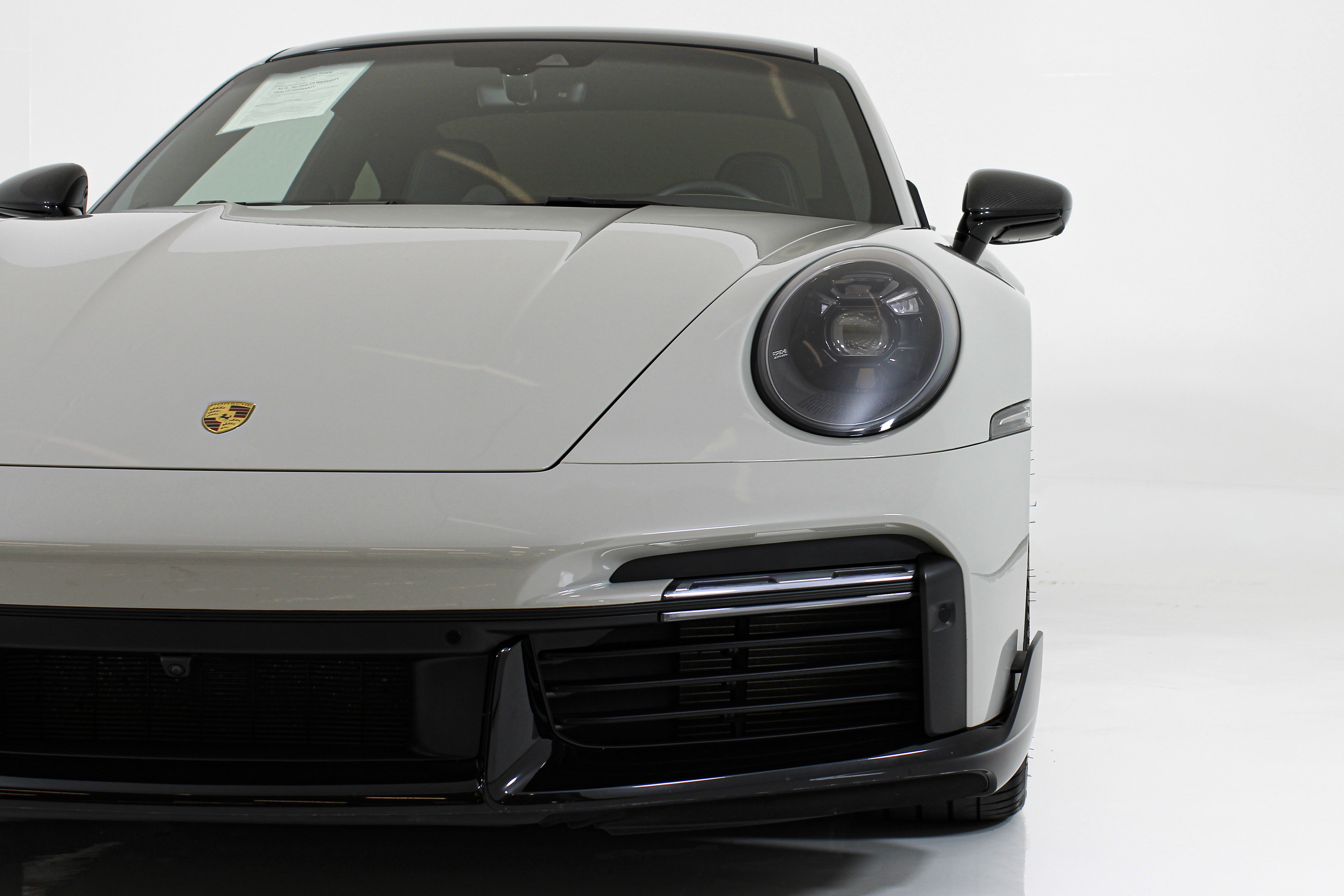 Used 2022 Chalk Porsche Turbo S Coupe image 9