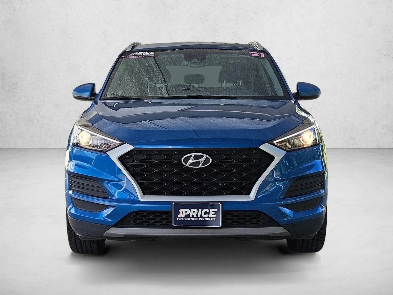 Used 2021 Aqua Blue Hyundai SEL image 2