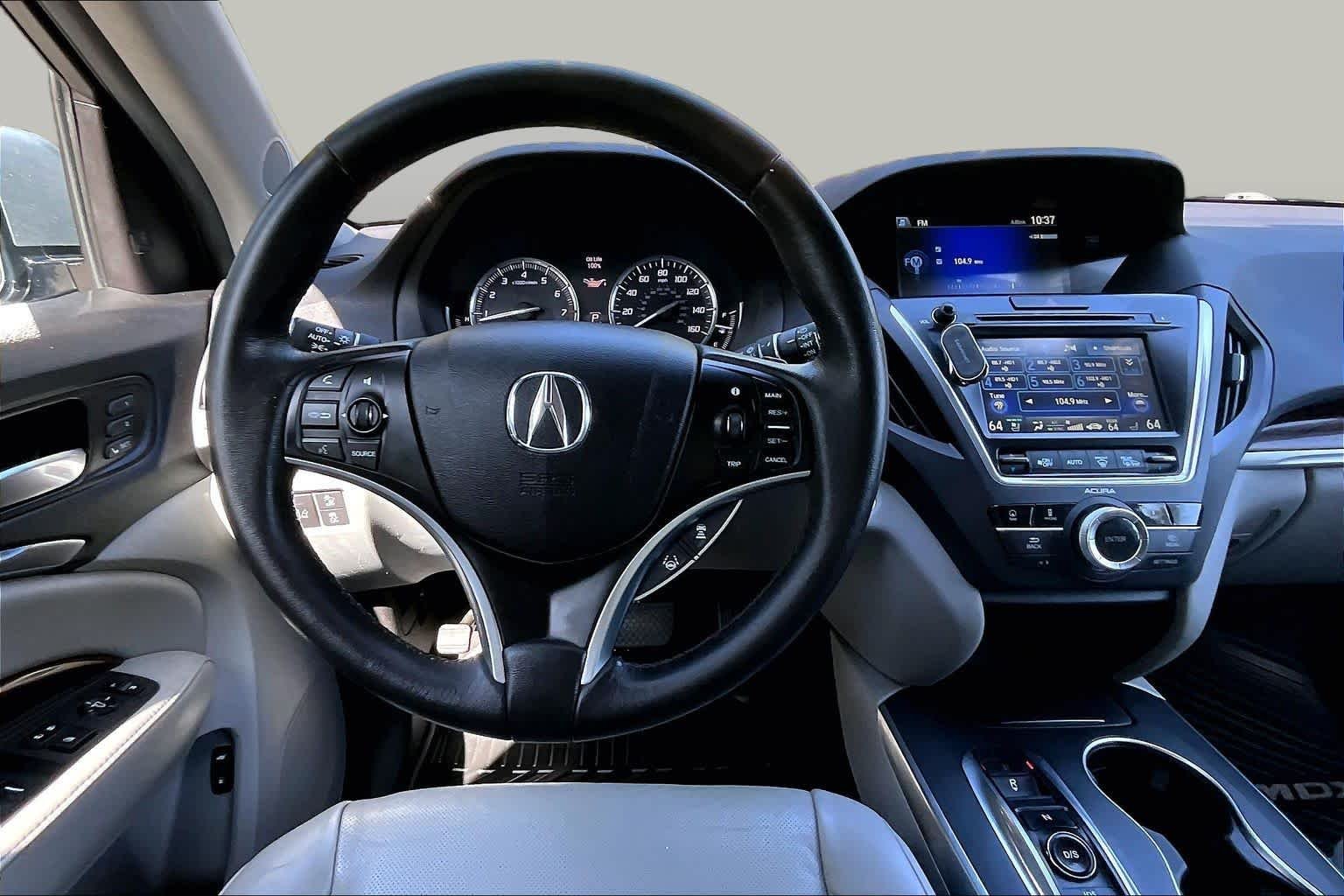 Used 2016 Lunar Silver Metallic Acura w/Advance image 6