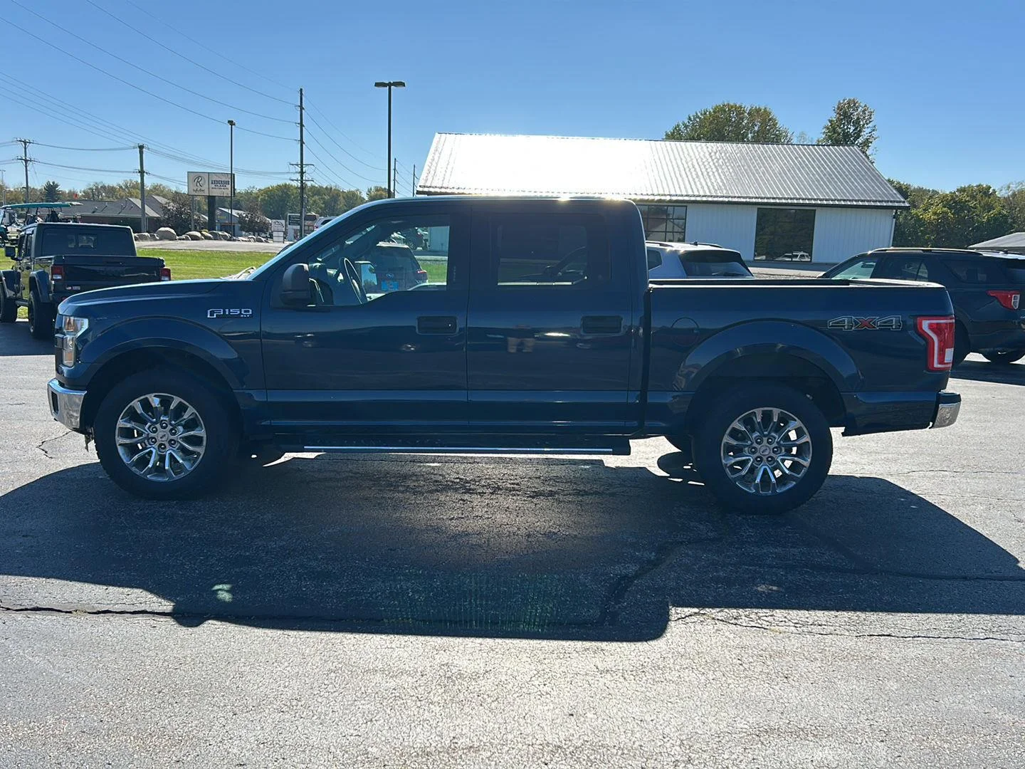 Used 2015 Blue Jeans Metallic Ford XLT image 7