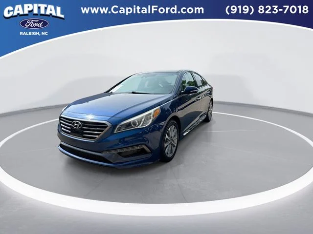 Used 2016 Blue Hyundai Limited image 4