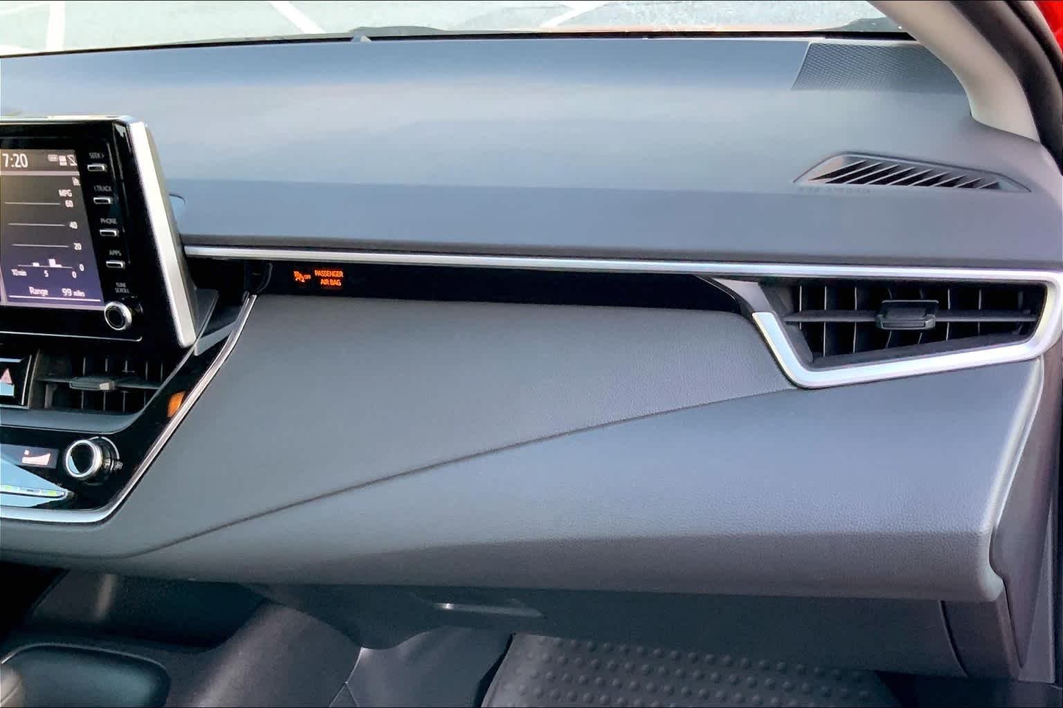 Used 2020 Barcelona Red Metallic Toyota LE image 19