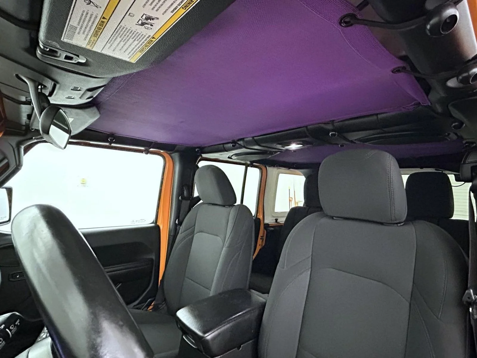 Used 2018 Orange Jeep Unlimited Sport S image 12