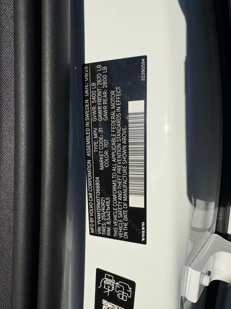 New 2026 Crystal White Volvo Ultra image 29