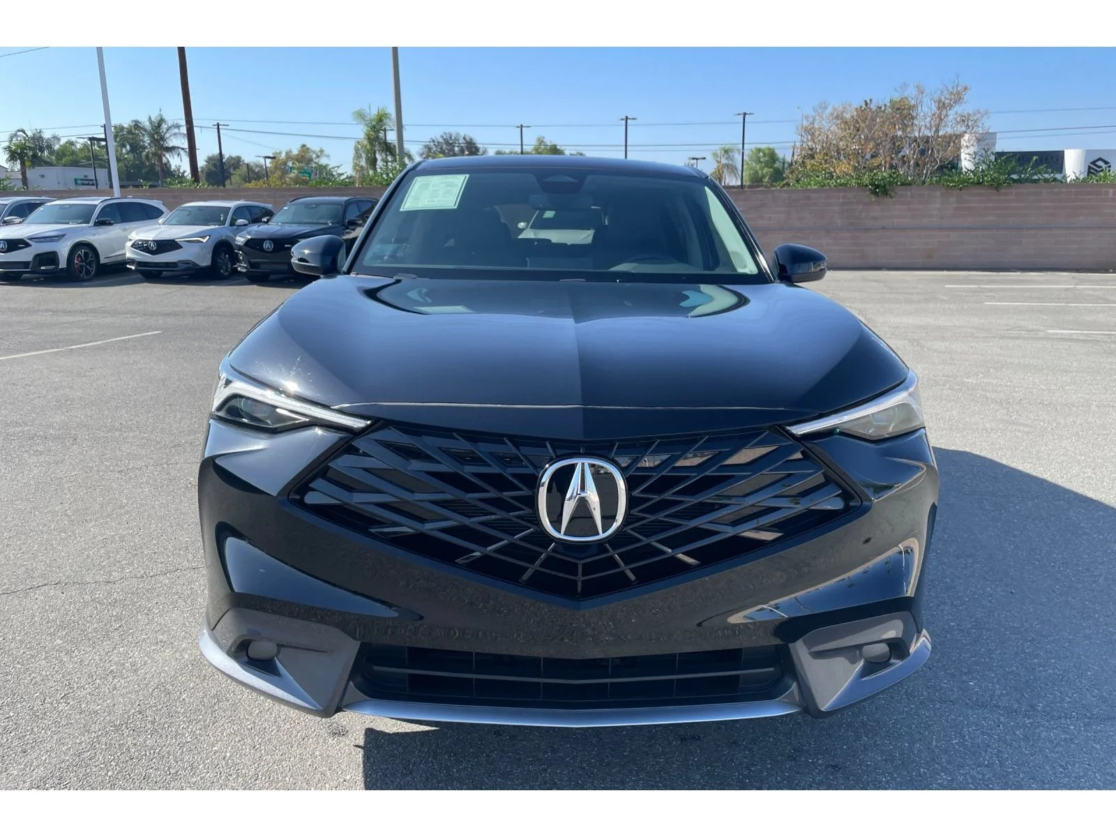 Used 2025 Crystal Black Pearl Acura Base image 8