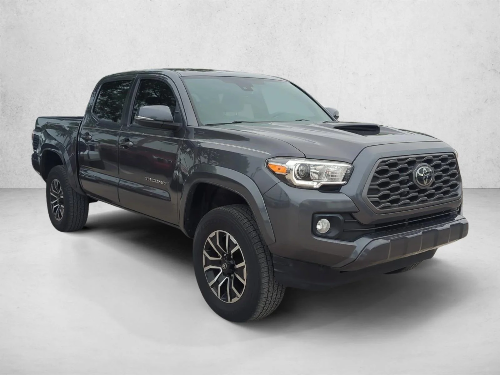 Used 2021 Magnetic Gray Metallic Toyota TRD Sport image 3