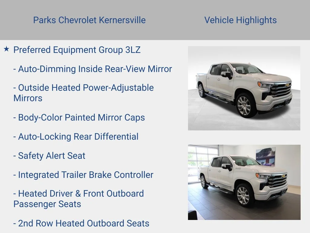 Used 2024 Iridescent Pearl Tricoat Chevrolet High Country image 21