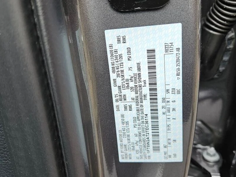 New 2026 Carbonized Gray Metallic Ford F-250® Lariat® image 20