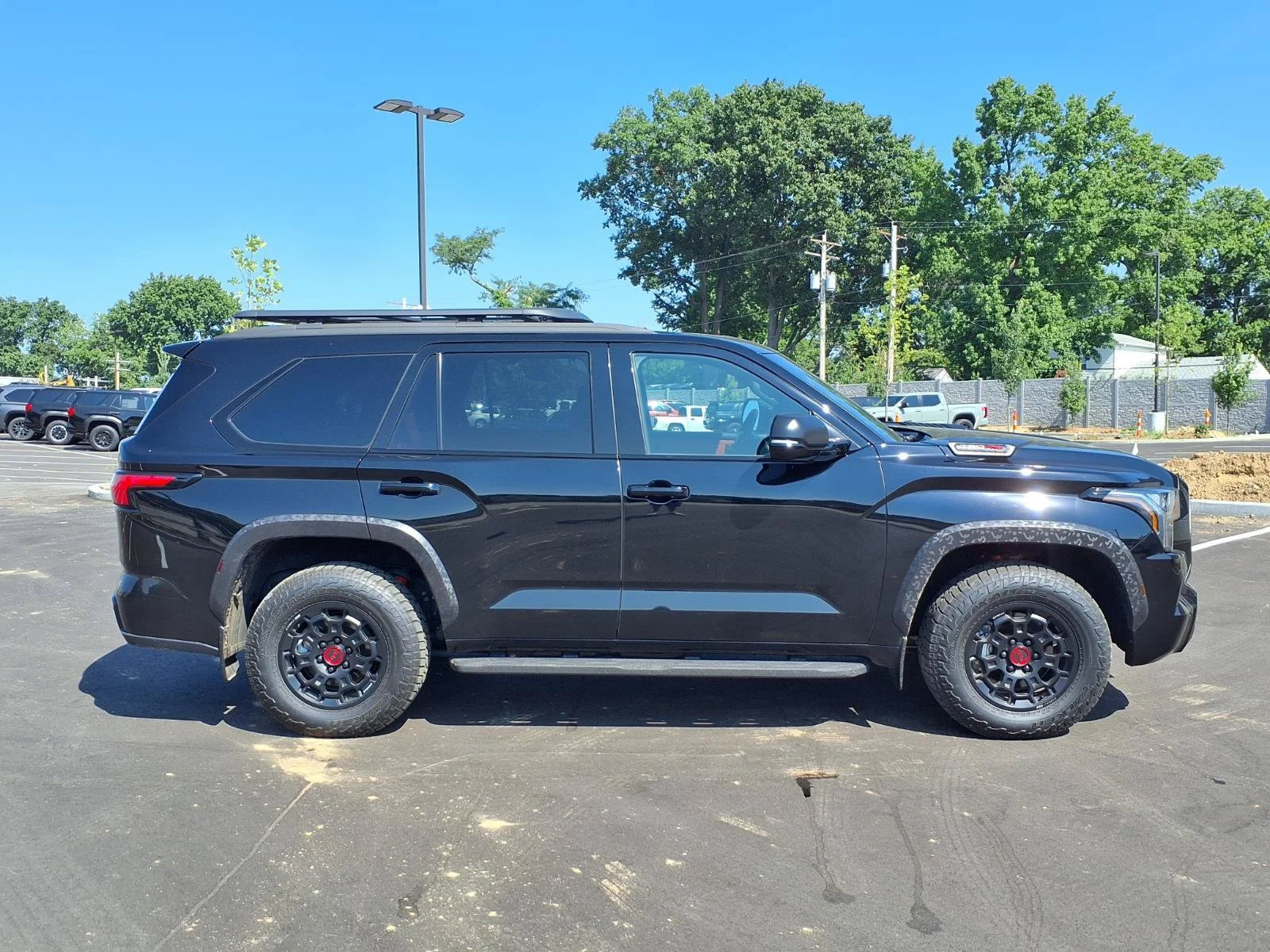 Certified Used 2025 Midnight Black Metallic Toyota TRD Pro image 2