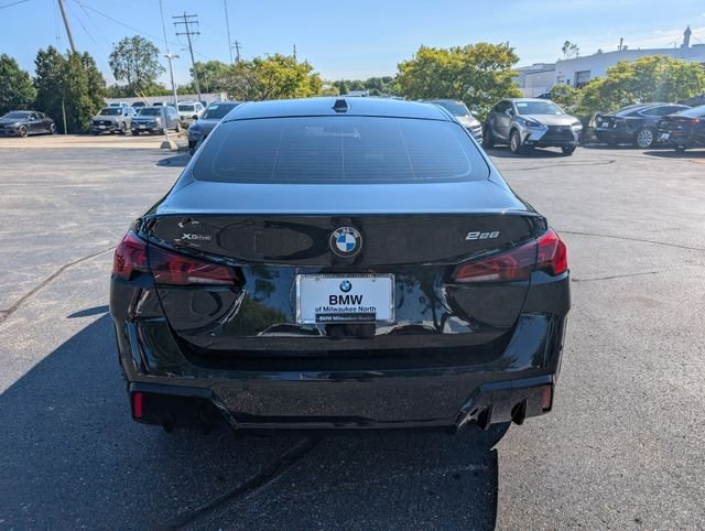 Certified Used 2025 Black Sapphire Metallic BMW 228 xDrive Gran Coupe image 3