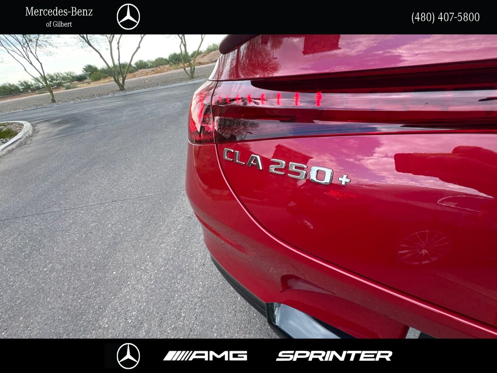 New 2027 MANUFAKTUR Patagonia Red Metallic Mercedes-Benz CLA 350 image 6
