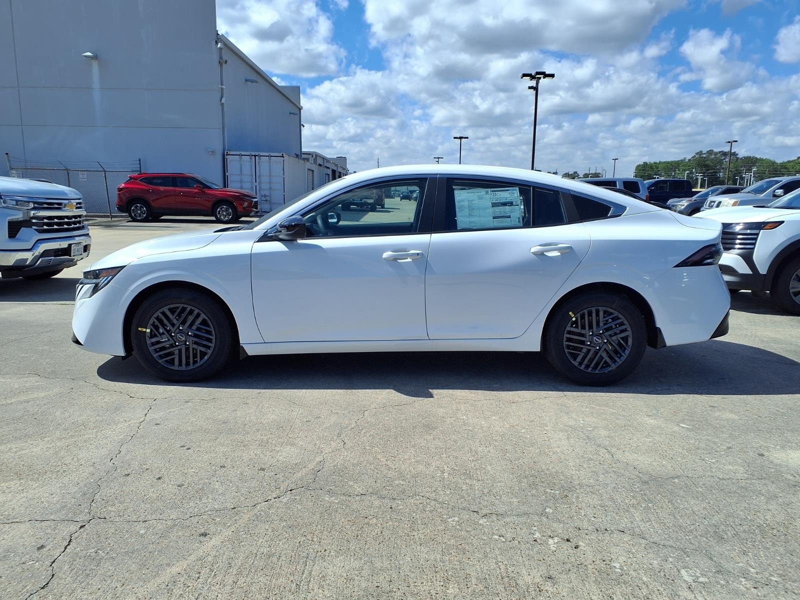 2026 Nissan Sentra SV White at Robbins Nissan