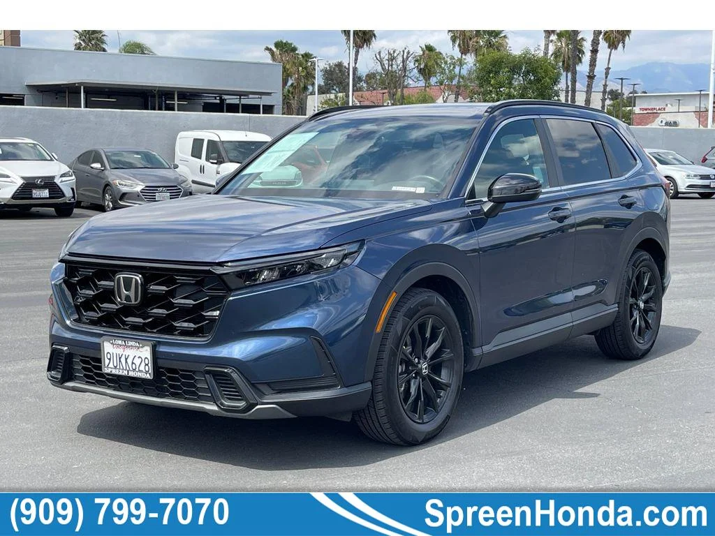 Used 2025 Canyon River Blue Metallic Honda Sport image 1