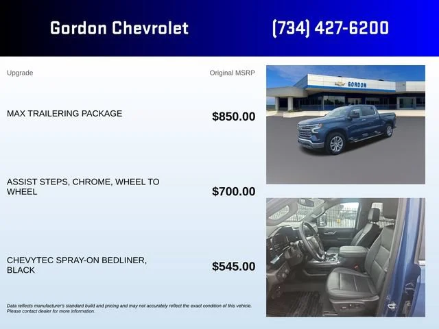 Used 2024 Lakeshore Blue Metallic Chevrolet LTZ image 5