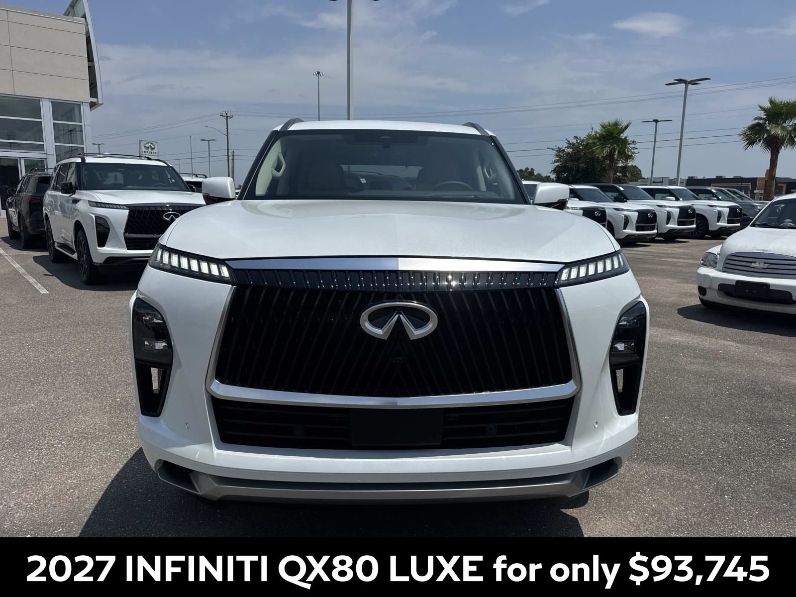 New 2027 RADIANT WHITE INFINITI Luxe 2WD image 2