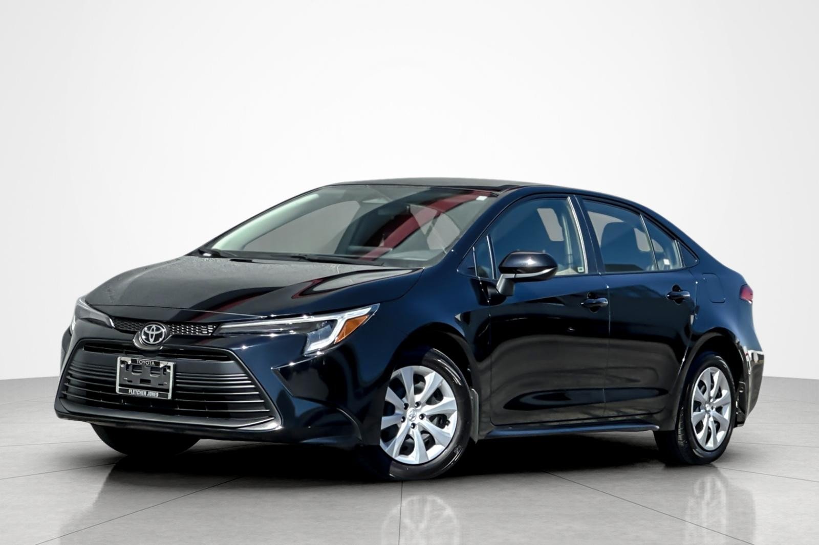 Certified Used 2026 MIDNIGHT BLACK Toyota Hybrid LE image 1
