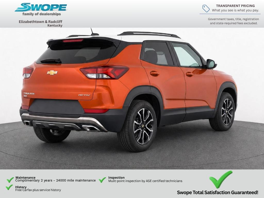 Used 2023 VIVID ORANGE METALLIC Chevrolet ACTIV image 4