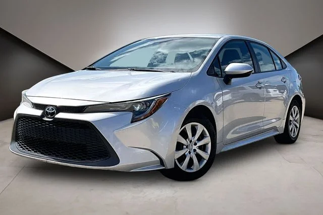 Used 2022 Silver Toyota LE image 1