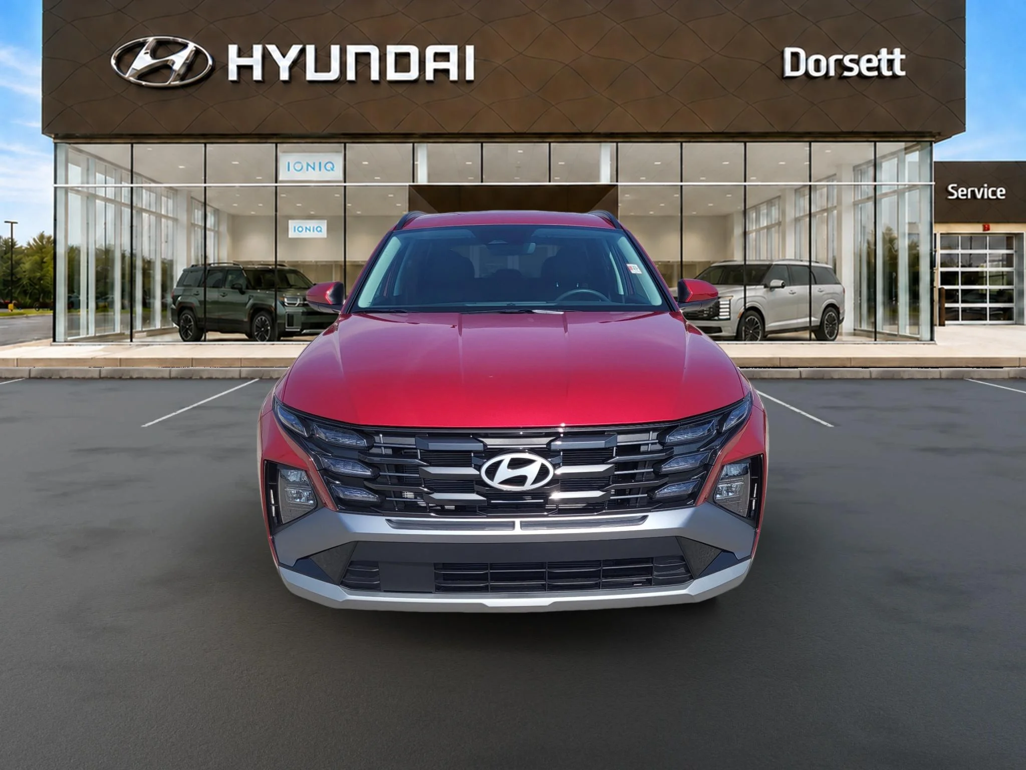 New 2026 Ultimate Red Hyundai SEL Plus image 2