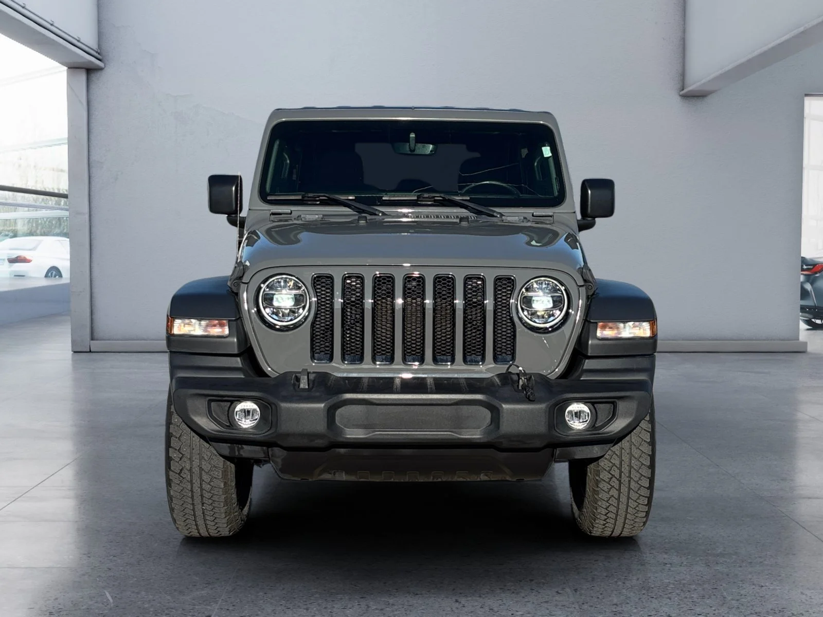 Used 2022 Gray Jeep Unlimited Sport Altitude image 8