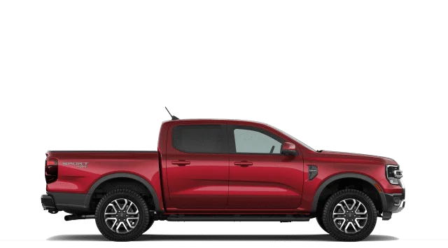 New 2026 Ruby Red Metallic Tinted Clearcoat Ford Lariat image 5