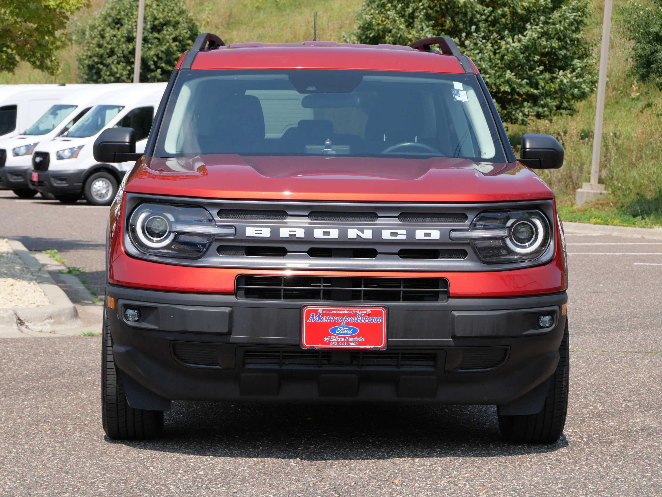 Used 2023 Hot Pepper Red Tinted Clearcoat Ford Big Bend image 2