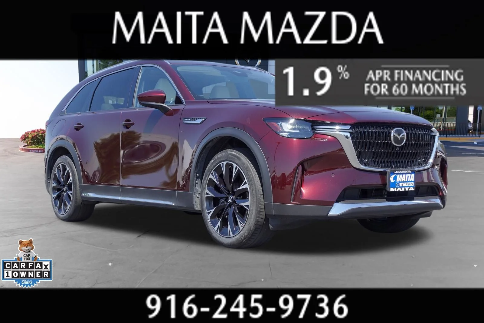 Certified Used 2024 Artisan Red Premium Mazda Premium Plus image 1