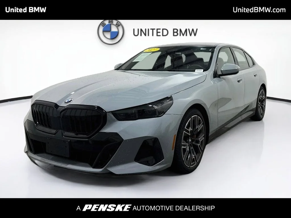 Certified Used 2027 Brooklyn Grey Metallic BMW 540i xDrive image 1
