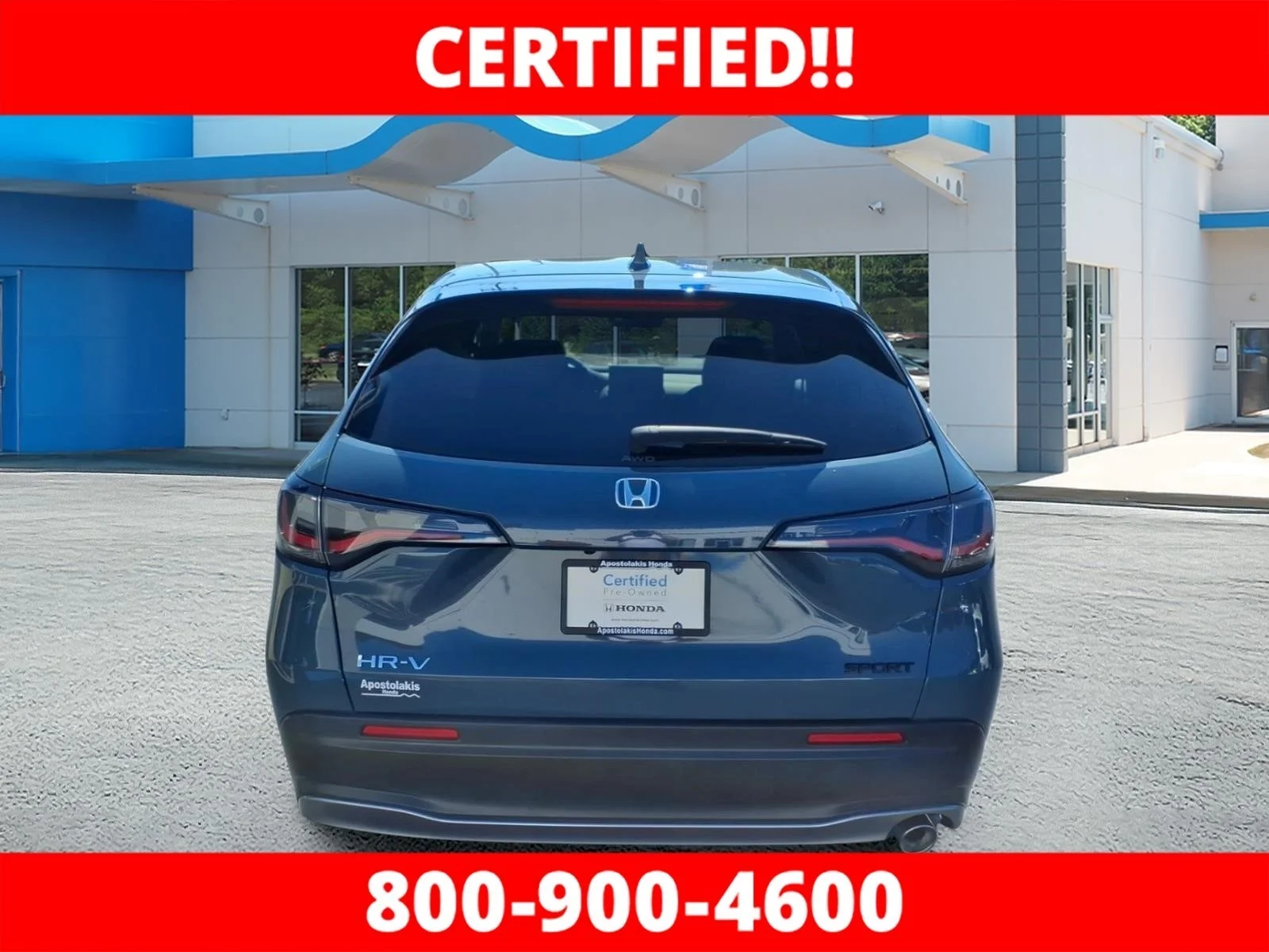 Certified Used 2025 Nordic Forest Pearl Honda AWD SPORT image 4