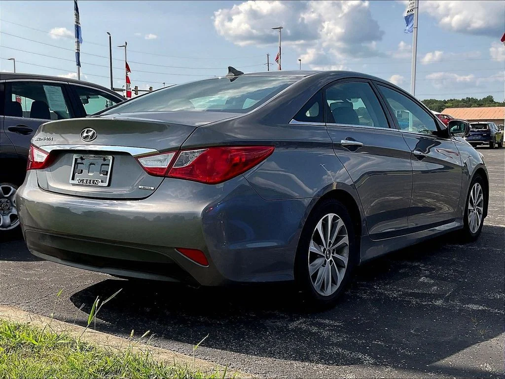 Used 2014 Hyundai Sonata Limited with VIN 5NPEC4AC5EH876019 for sale in Marion, IL