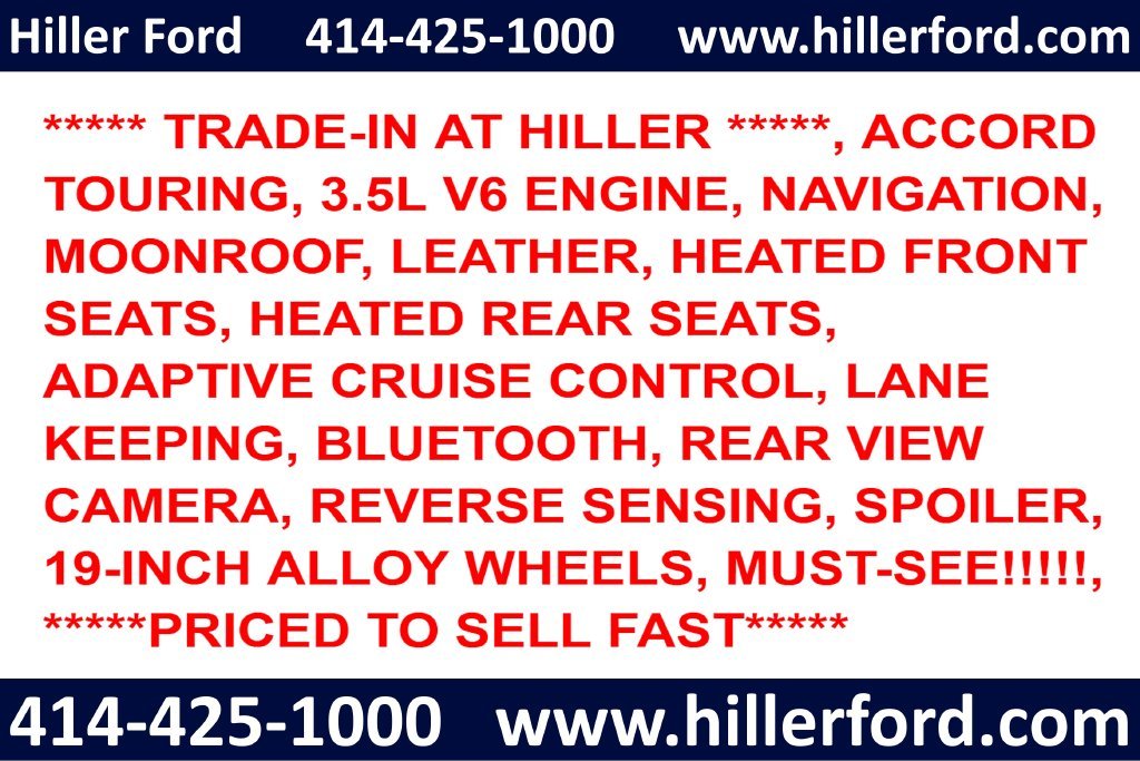 Used 2016 Honda Accord Touring with VIN 1HGCR3F97GA012873 for sale in Franklin, WI