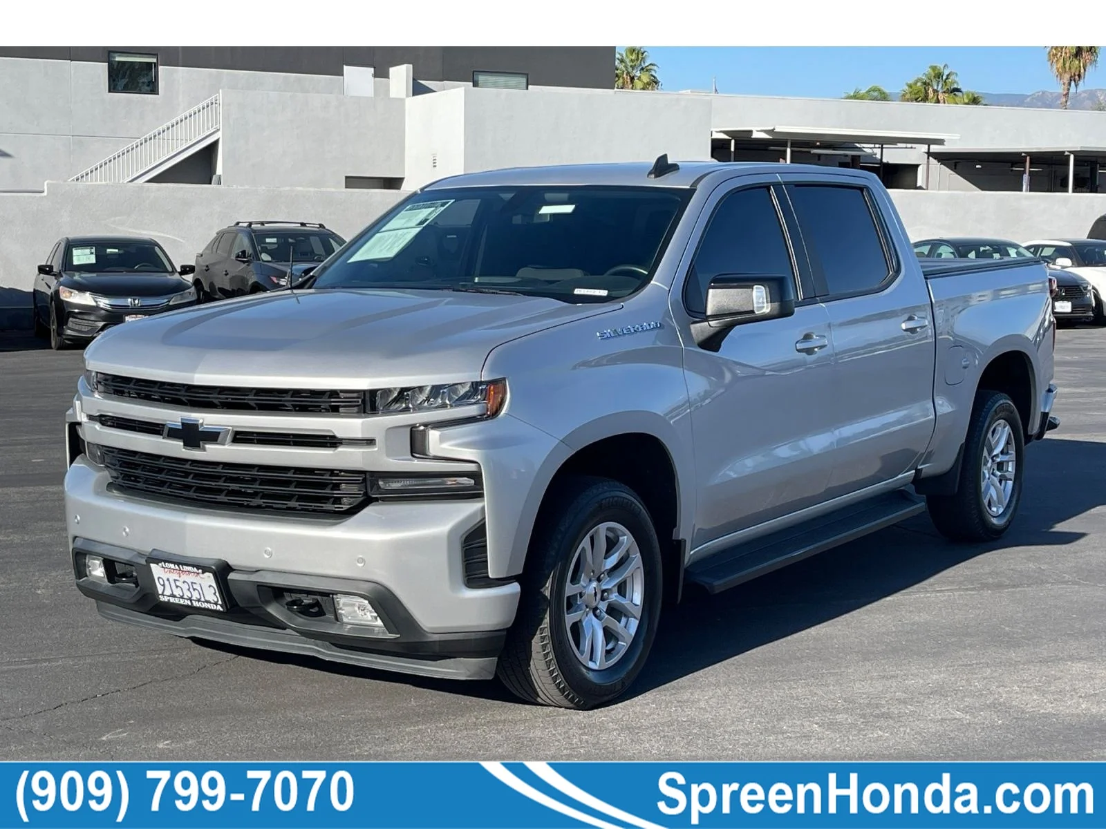 Used 2022 Silver Ice Metallic Chevrolet RST image 1