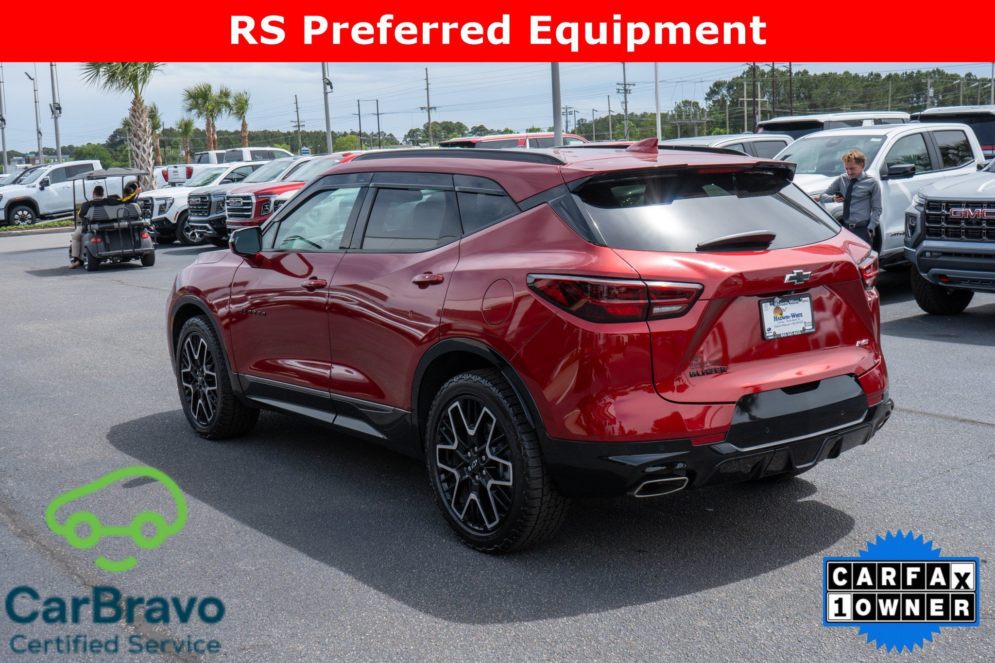 Used 2023 Radiant Red Tintcoat Chevrolet RS image 5
