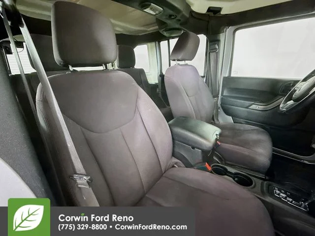 Used 2014 Billet Clearcoat Metallic Jeep Unlimited Sport image 24