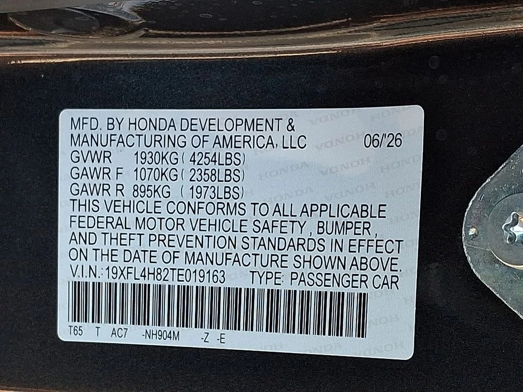 2026 Honda Civic Hatchback Sport - Photo 27