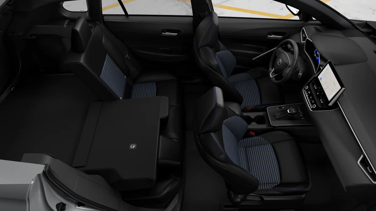 New 2026 Cavalry Blue Toyota Hybrid XSE image 22